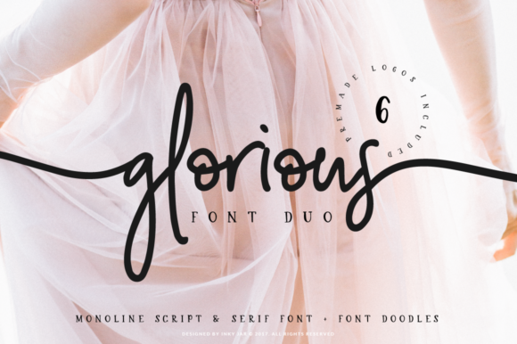 Glorious Duo Font Poster 1