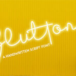 Gluttony Font Poster 1