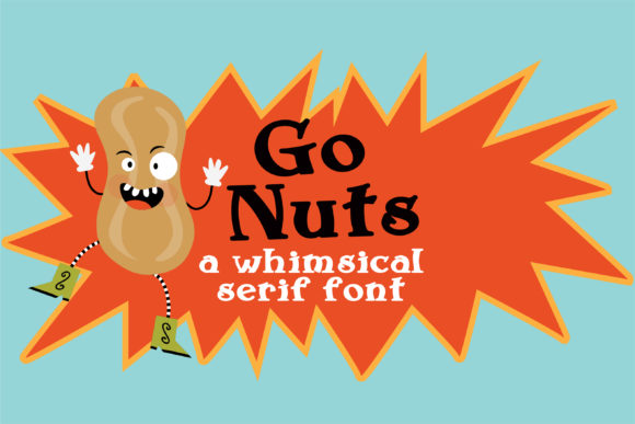 Go Nuts Font Poster 1