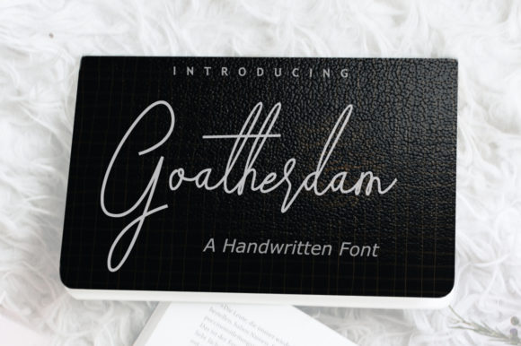 Goatherdam Font Poster 1