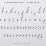 Goatherdam Font Poster 7