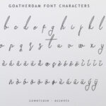 Goatherdam Font Poster 7