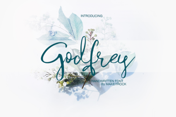 Godfrey Font Poster 1