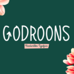 Godroons Font Poster 1