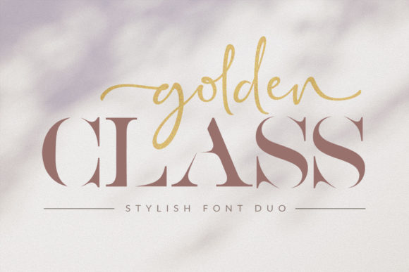 Golden Class Font