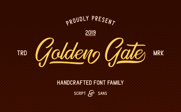 Golden Gate Duo Font