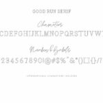 Good Run Duo Font Poster 6