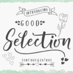 Good Selection Duo Font Poster 1