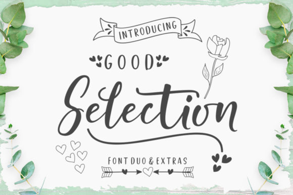 Good Selection Duo Font Poster 1
