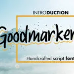 Goodmarker Font Poster 1