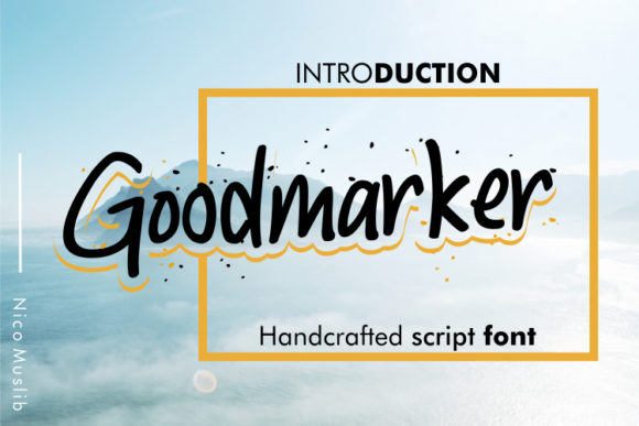 Goodmarker Font