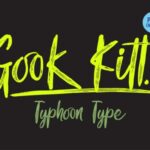 Gook Kitt Font Poster 1