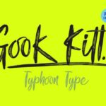 Gook Kitt Font Poster 2