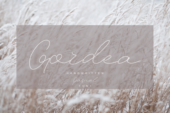 Gordea Font Poster 1