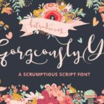 Gorgeously You Font Poster 1