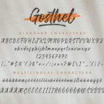 Gosthel Font Poster 13