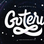 Goteru Font Poster 1