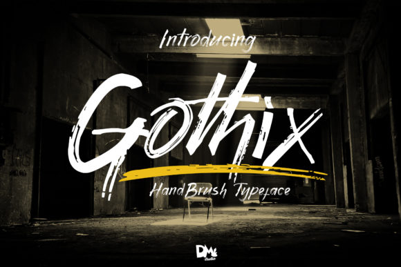 Gothix Font Poster 1