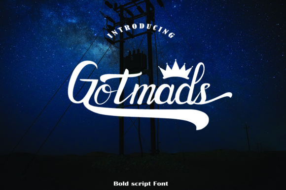 Gotmads Font Poster 1