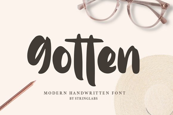 Gotten Font