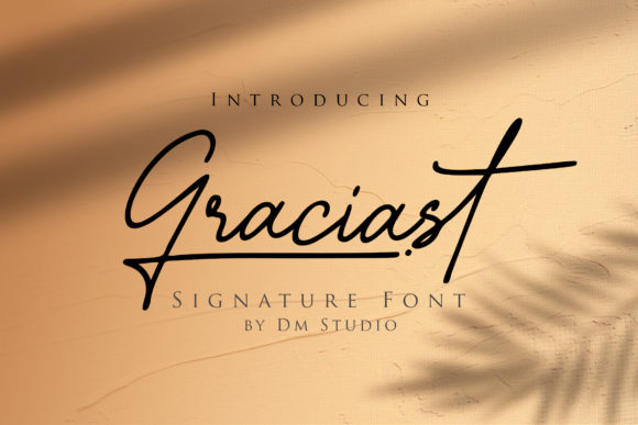 Graciast Font Poster 1