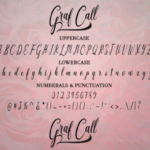 Graf Call Script Font Poster 11