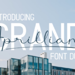 Grand Aprilliant Duo Font Poster 1