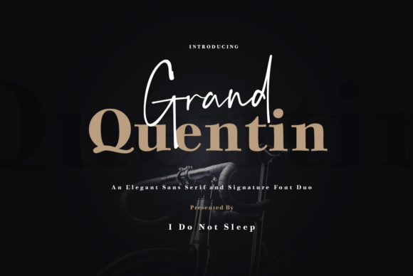 Grand Quentin Duo Font