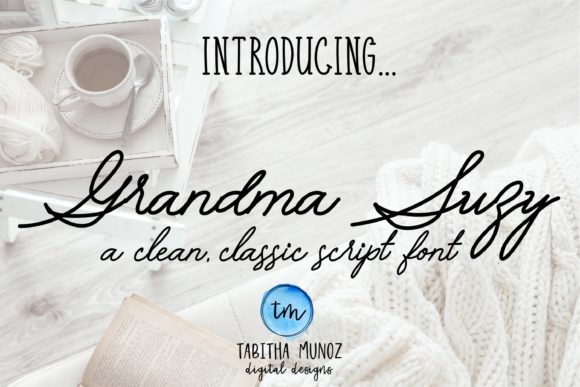 Grandma Suzy Font Poster 1