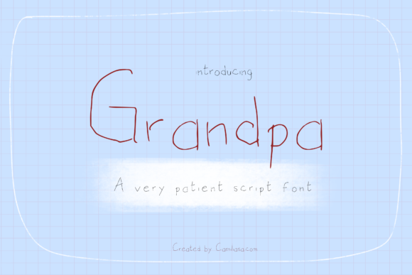 Grandpa Font