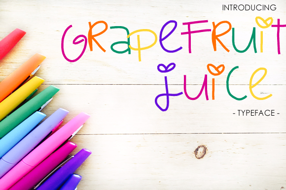 Grapefruit Juice Font