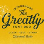 Greatly Font Poster 1