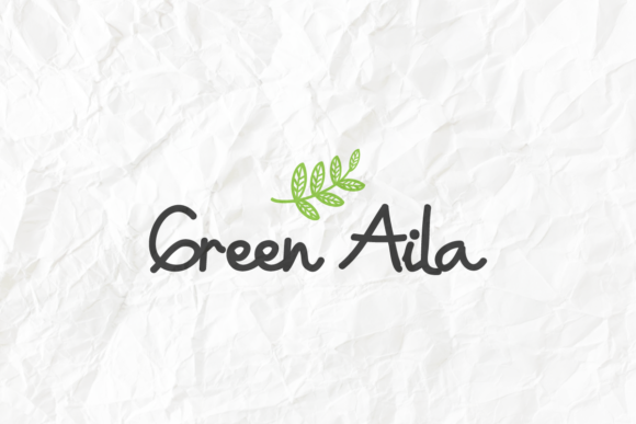 Green Aila Font