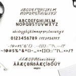 Green Fonte Duo Font Poster 6