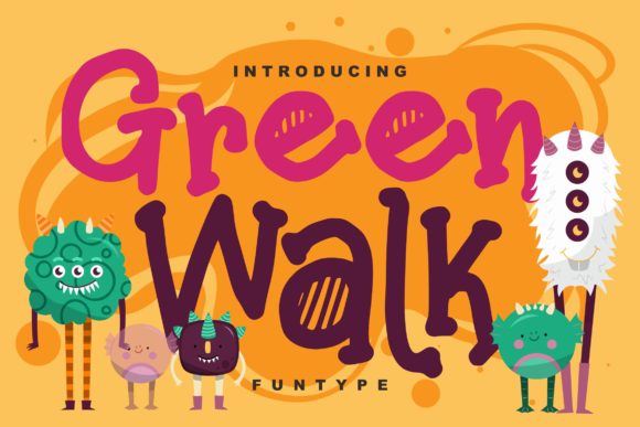 Green Walk Font