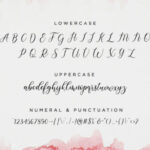 Gresya Script Font Poster 13