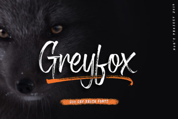 Greyfox Font Poster 1
