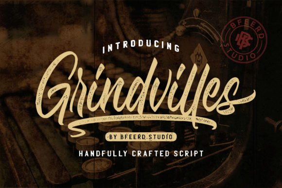 Grindvilles Duo Font Poster 1