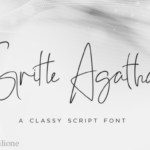 Gritte Agata Font Poster 1