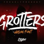 Grotters Font Poster 1
