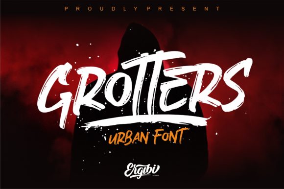 Grotters Font Poster 1