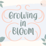 Growing in Bloom Font Poster 1