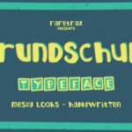 Grundschule Font Poster 1