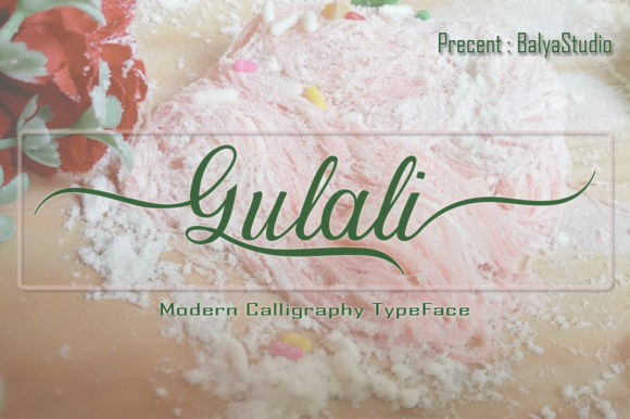 Gulali Font Poster 1