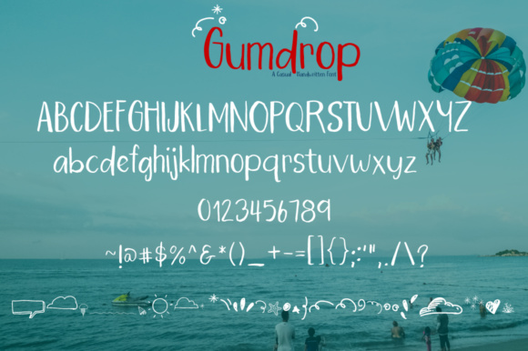 Gumdrop Font Poster 1