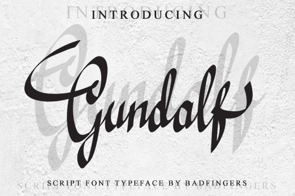 Gundalf Font Poster 1