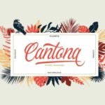 Gunstone Script Font Poster 3