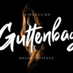 Guttenbay Font Poster 1