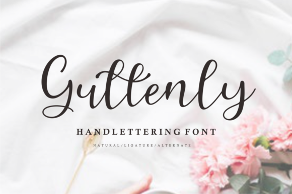 Guttenly Font Poster 1