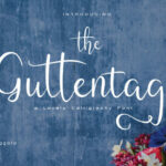 Guttentag Font Poster 1